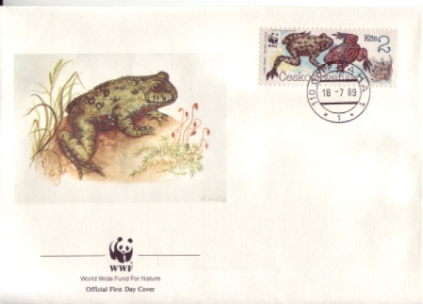 WWF FDC 2898 / 2901 ● - 1989